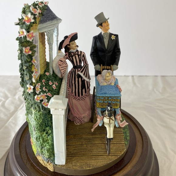 Vintage Gone With The Wind Bonnie Blue's Promenade Music Box 1993 - WORKS! - Picture 5 of 7